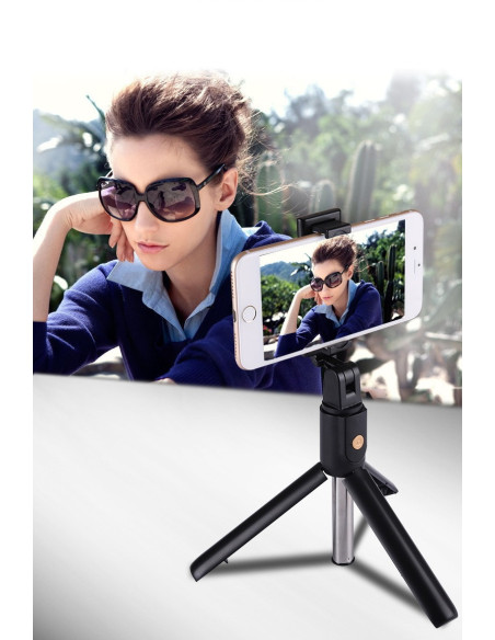 Selfiestick Bluetooth med Tripod