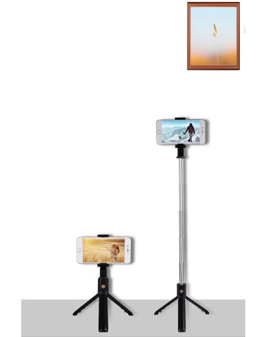 Selfiestick Bluetooth med Tripod