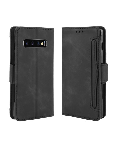 Samsung Galaxy S10 Plånboksfodral PU-Läder 6-FACK Winston V3