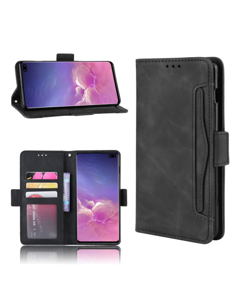 Samsung Galaxy S10 Plus Plånboksfodral PU-Läder 6-FACK Winston V3