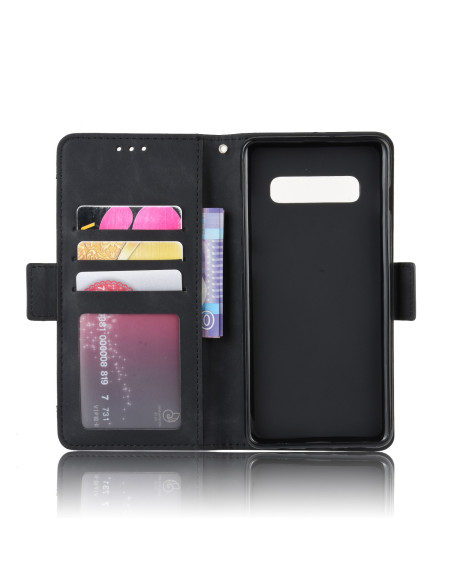 Samsung Galaxy S10 Plus Plånboksfodral PU-Läder 6-FACK Winston V3