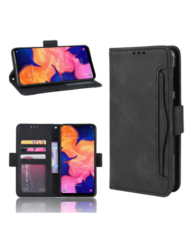 Samsung A10 Plånboksfodral PU-Läder 6-FACK Winston V3