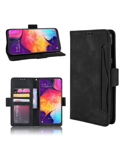 Samsung A50 Plånboksfodral PU-Läder 6-FACK Winston V3