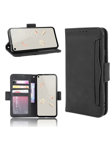 Google Pixel 4a 4G/LTE Plånboksfodral PU-Läder 6-FACK Winston V3