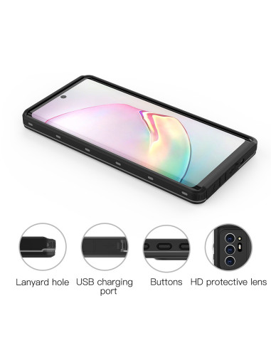 Samsung Note 20 Ultra Heltäckande Vattentät Premium Skal - 2m