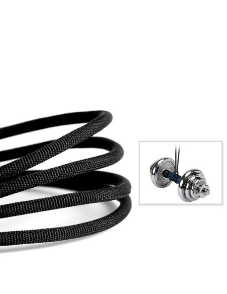 3m Slitstark Flätad Metallic Lightning Kabel Quick Charge 3.0