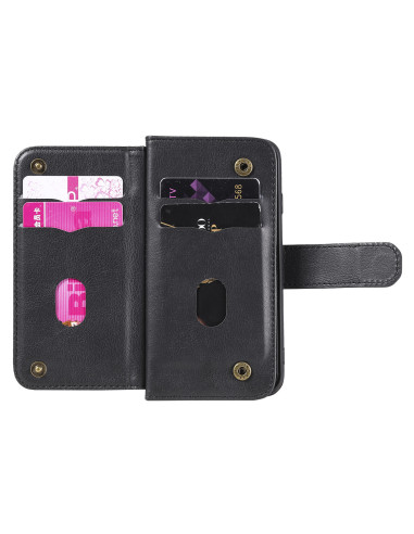 iPhone 7 Praktisk Plånboksfodral med 11-Fack Array V2