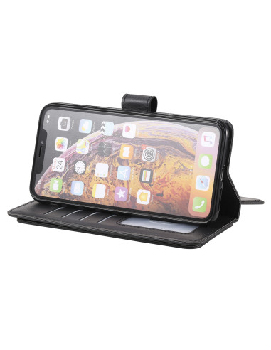 iPhone XS Max Praktisk Plånboksfodral med 11-Fack Array V2