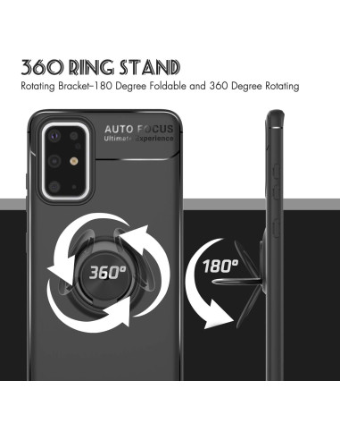 Samsung Note 20 Ultra Stöttåligt Skal med Ringhållare V3