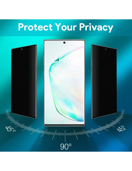 Samsung Note 20 Privacy Härdat glas 0.26mm 2.5D 9H