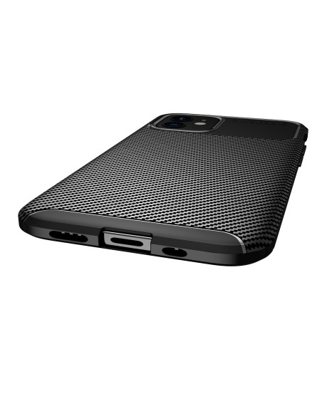 iPhone 12 Stöttåligt Slimmat Skal FullCarbon V4