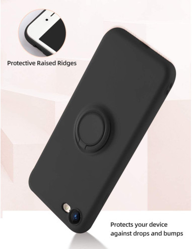 iPhone 6S Stöttåligt Skal med Ringhållare CamShield