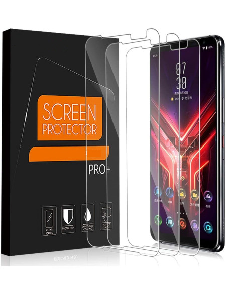 3-PACK Asus Rog Phone 3 Premium Skärmskydd CrystalClear