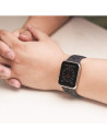 Apple Watch 38/40/41mm Stilren Sportarmband Runnr Svart/Svart