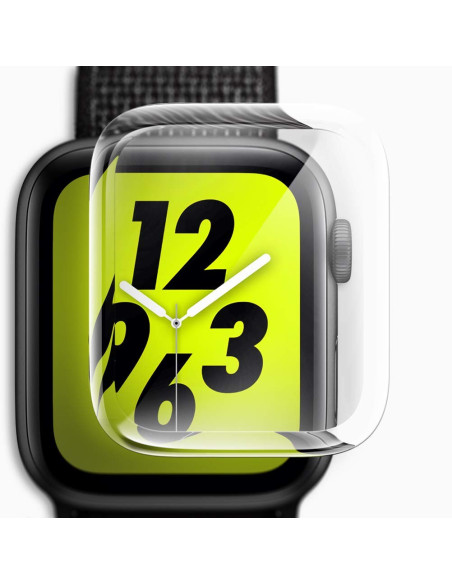 2-PACK Apple Watch Series 6 44mm 3D Härdat Glas 0.2mm 9H