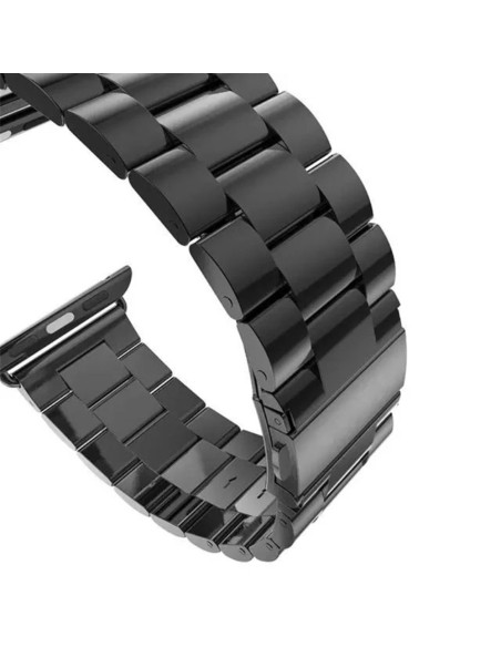 Metallarmband Apple Watch Series 6 44mm Svart