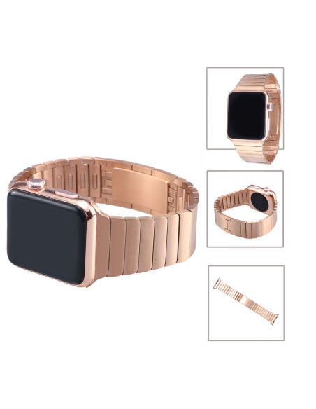 Länkarmband Apple Watch SE 40mm Roséguld