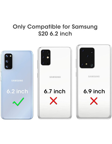 Samsung S20 FE Stöttåligt Skal med Förstärkta Hörn