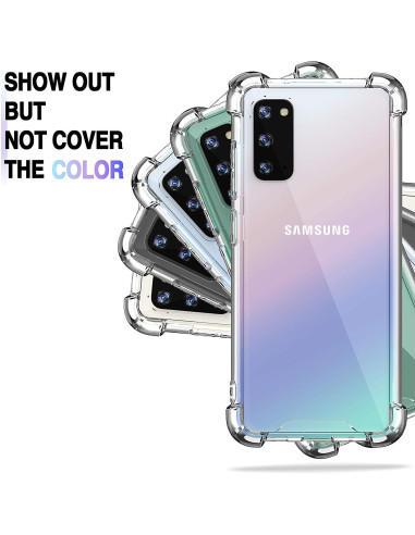 Samsung S20 FE Stöttåligt Skal med Förstärkta Hörn
