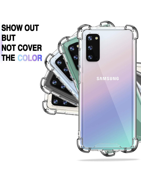 Samsung S20 FE Stöttåligt Skal med Förstärkta Hörn