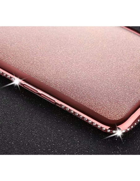 Samsung S20 Ultra Stötdämpande Gummiskal med Strass