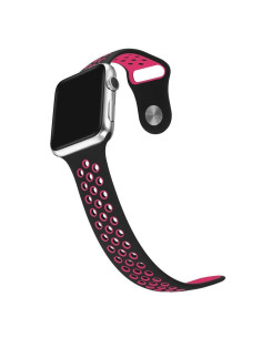 Apple Watch 40mm Stilren Sportarmband Runnr Svart/Rosa 2