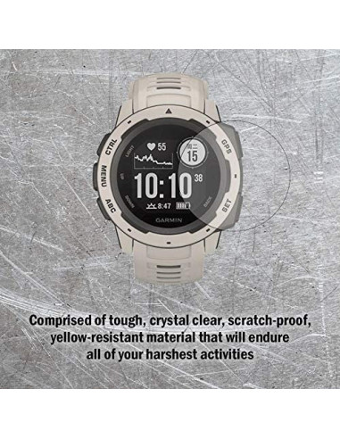 Garmin Instinct Solar Härdat Glas 0.2mm 9H 2.5D