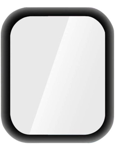 Amazfit GTS 3D härdat glas, visning av skyddet framifrån med rundade hörn