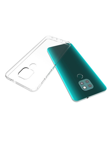Motorola Moto E7 Plus Stöttåligt Genomskinligt Skal Simple