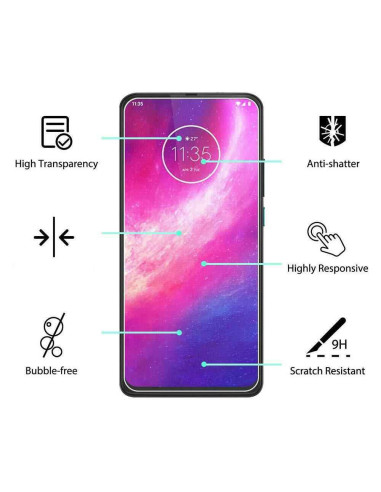 2-PACK Motorola Moto G9 Play / G7 Plus Härdat glas 0.26mm 2.5D 9H