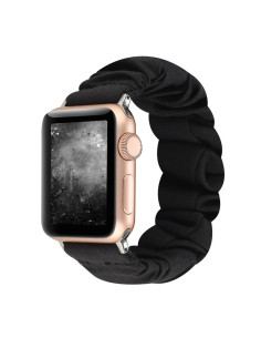 Apple Watch 42/44/45mm Elegant Elastisk Tyg Armband