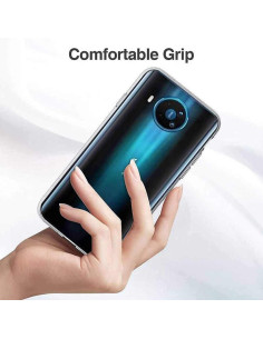Transparent TPU-skal för Nokia 8.3 med elegant design och stöttåligt skydd 2