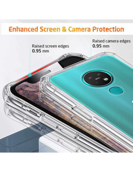 Nokia 8.3 Stöttåligt Skal med Förstärkta Hörn