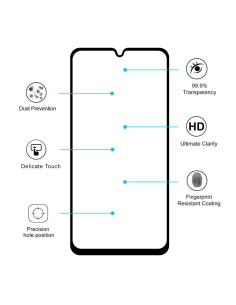2-PACK Motorola Moto G9 Play  Härdat Glas 0.26mm 9H Fullframe 2