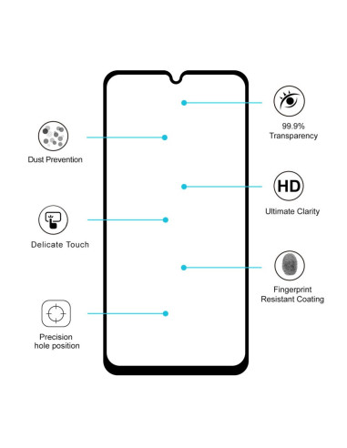 2-PACK Motorola Moto G9 Play  Härdat Glas 0.26mm 9H Fullframe