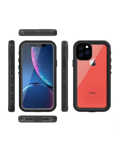 iPhone 12 Pro Heltäckande Vattentät Premium Skal - 2m