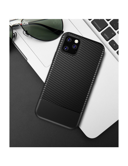 iPhone 12 Pro Max Stöttåligt Mobilskal FullCarbon