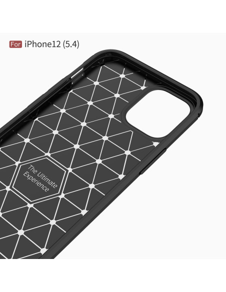 iPhone 12 Mini Stöttåligt Skal SlimCarbon