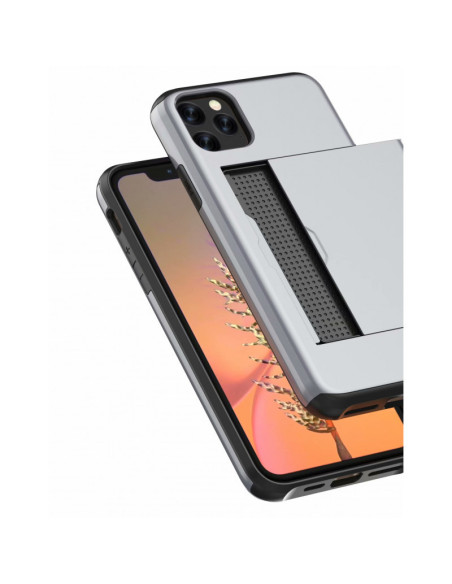 iPhone 12 Mini Stöttåligt Skal Kortfack StreetWise - Svart