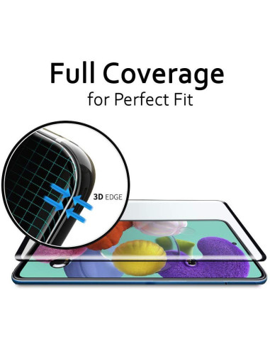 2-PACK Samsung A42 5G Härdat Glas 0.26mm 9H Fullframe