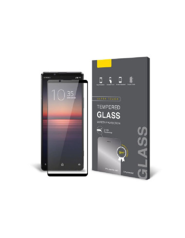 Härdat glas för Xperia 5 II med fullframe-design och tydlig skärmvy