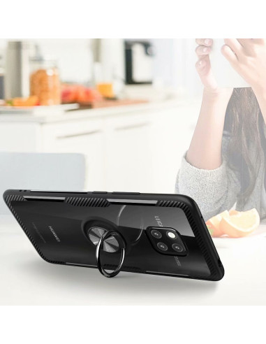 Xiaomi Poco X3 NFC Praktisk Stöttåligt Skal med Ringhållare V4