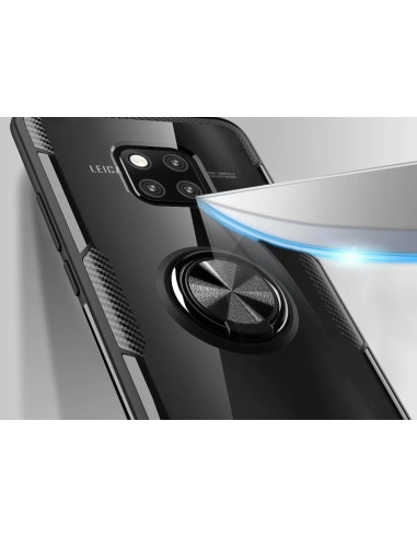 Xiaomi Poco X3 NFC Praktisk Stöttåligt Skal med Ringhållare V4