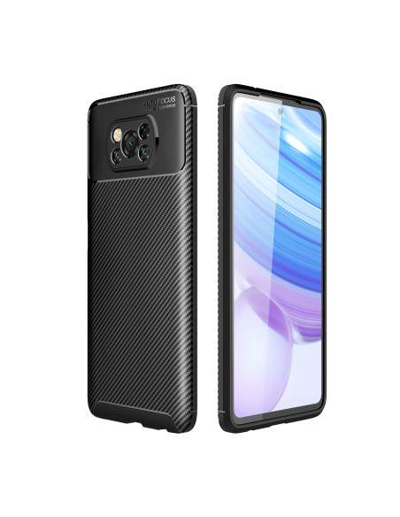 Xioami Poco X3 NFC Stöttåligt Slimmat Skal FullCarbon V4