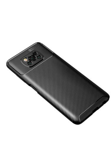 Xioami Poco X3 NFC Stöttåligt Slimmat Skal FullCarbon V4
