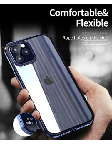 iPhone 11 Pro Max Heltäckande Premium Skal Glassback V4