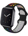 Apple Watch 42/44/45/49mm Stilren Sportarmband Runnr RGB