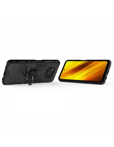 Xiaomi Poco X3 NFC Stöttåligt Skal med Ringhållare ThinArmor