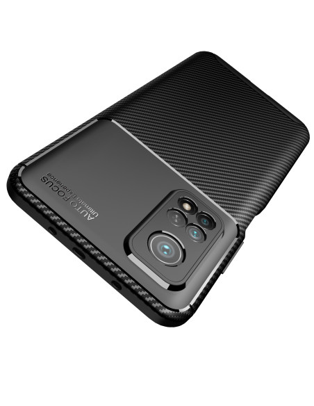 Xiaomi Mi 10T / Mi 10T Pro Stöttåligt Slimmat Skal FullCarbon V4