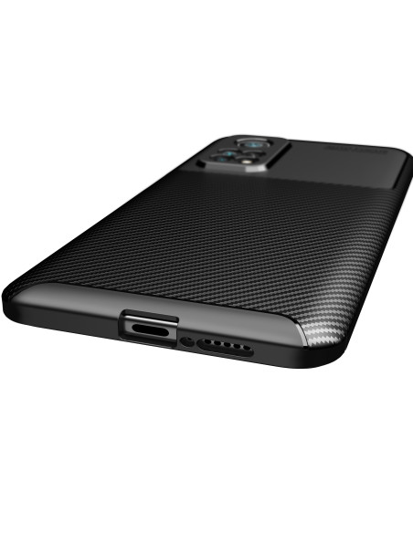 Xiaomi Mi 10T / Mi 10T Pro Stöttåligt Slimmat Skal FullCarbon V4